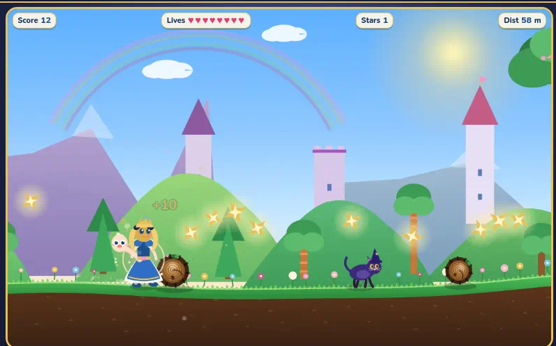 Tail Run gameplay